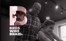 Father & Child Braiding Workshops for Dean Gera Salons