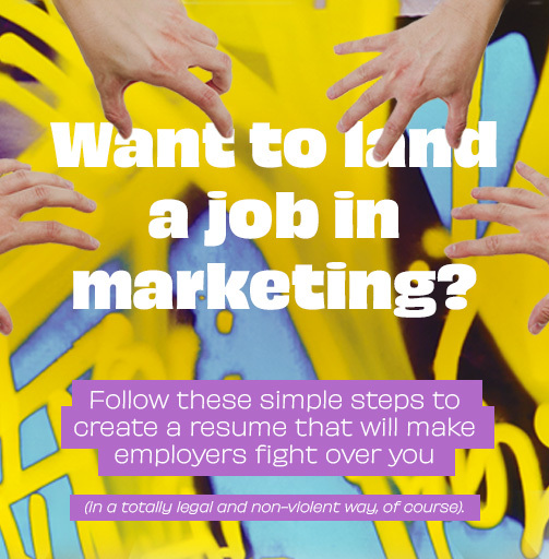 Crack the Code: Crafting a Killer Marketing Resume for Ultimate Job Domination